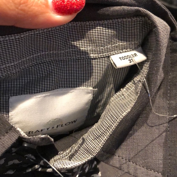 Long sleeve button up boys shirt - Picture 5 of 5